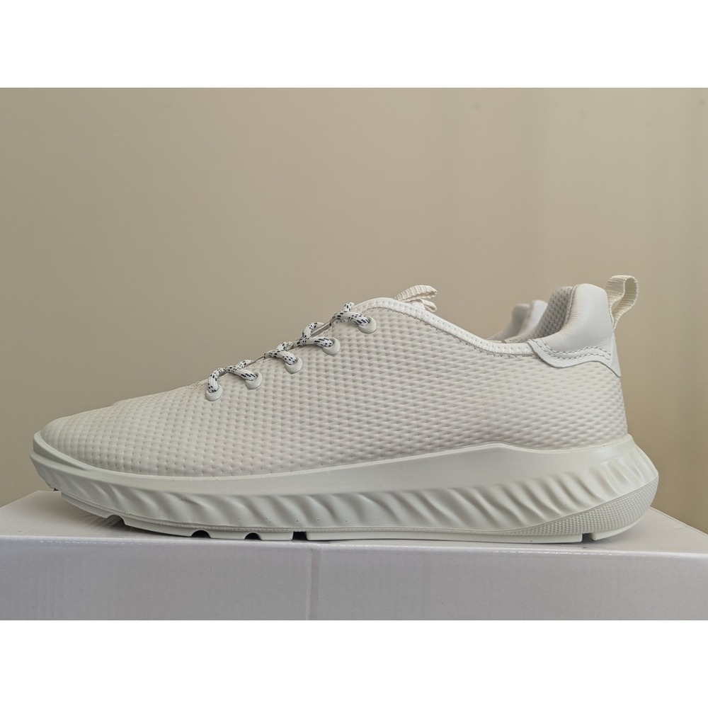 Ecco ATH-1FM Alpha Lace Up Sneakers Shadow White 834964 EU 46 Men 12-12.5 US